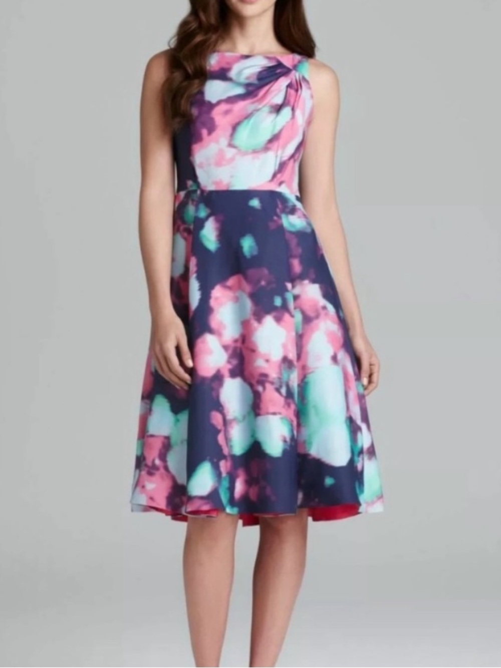 KATE SPADE Watercolor Sleeveless Back zipper Dress Size 10